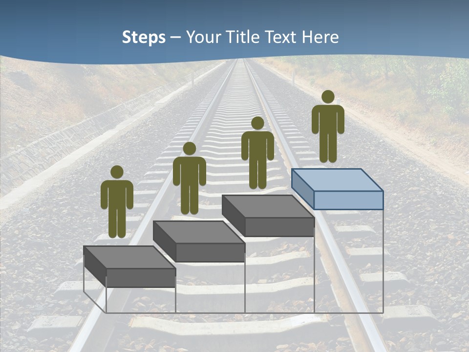 Junction Steel Lost PowerPoint Template