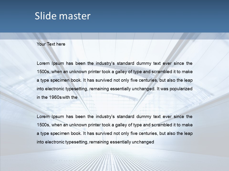 Steel Station City PowerPoint Template