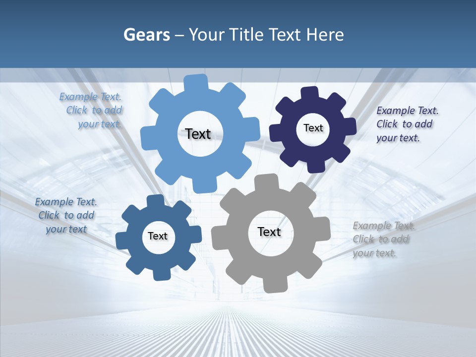 Steel Station City PowerPoint Template