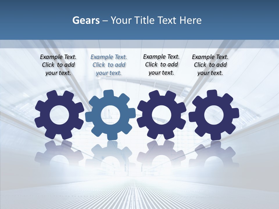 Steel Station City PowerPoint Template