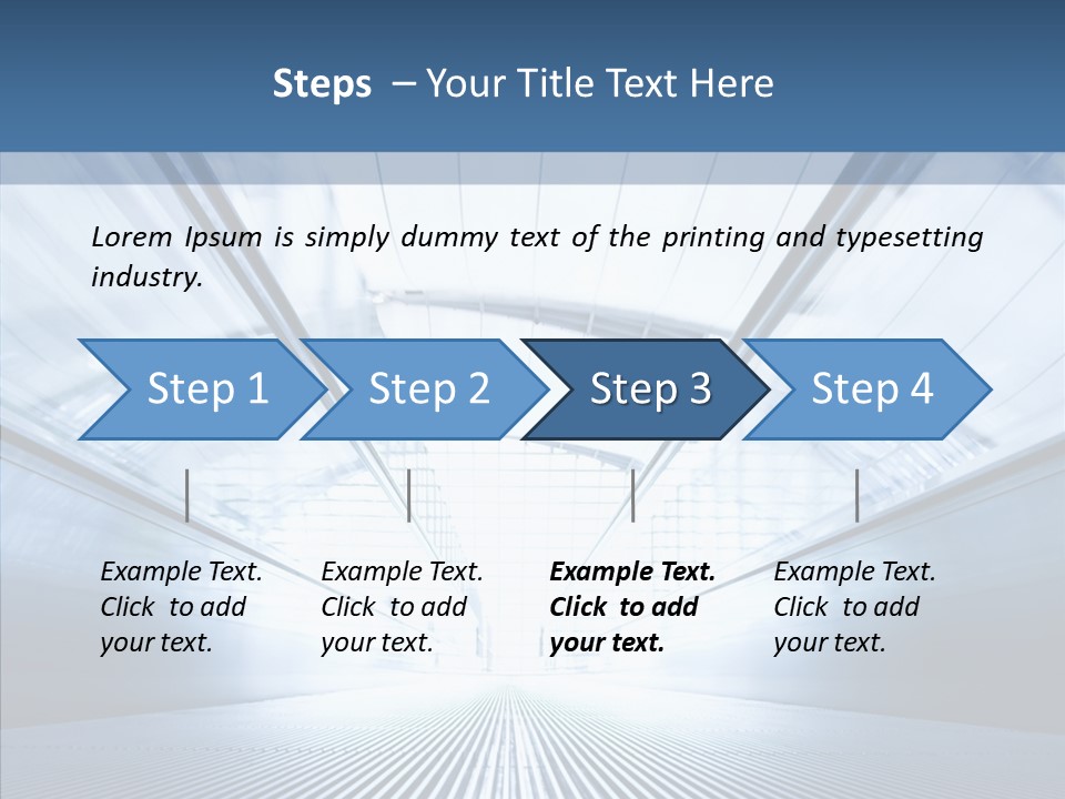 Steel Station City PowerPoint Template