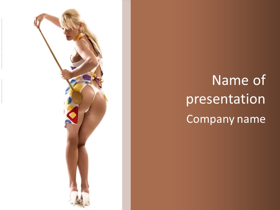 Beauty Fun Female PowerPoint Template