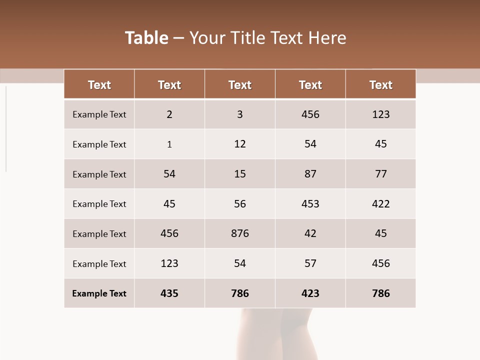 Beauty Fun Female PowerPoint Template