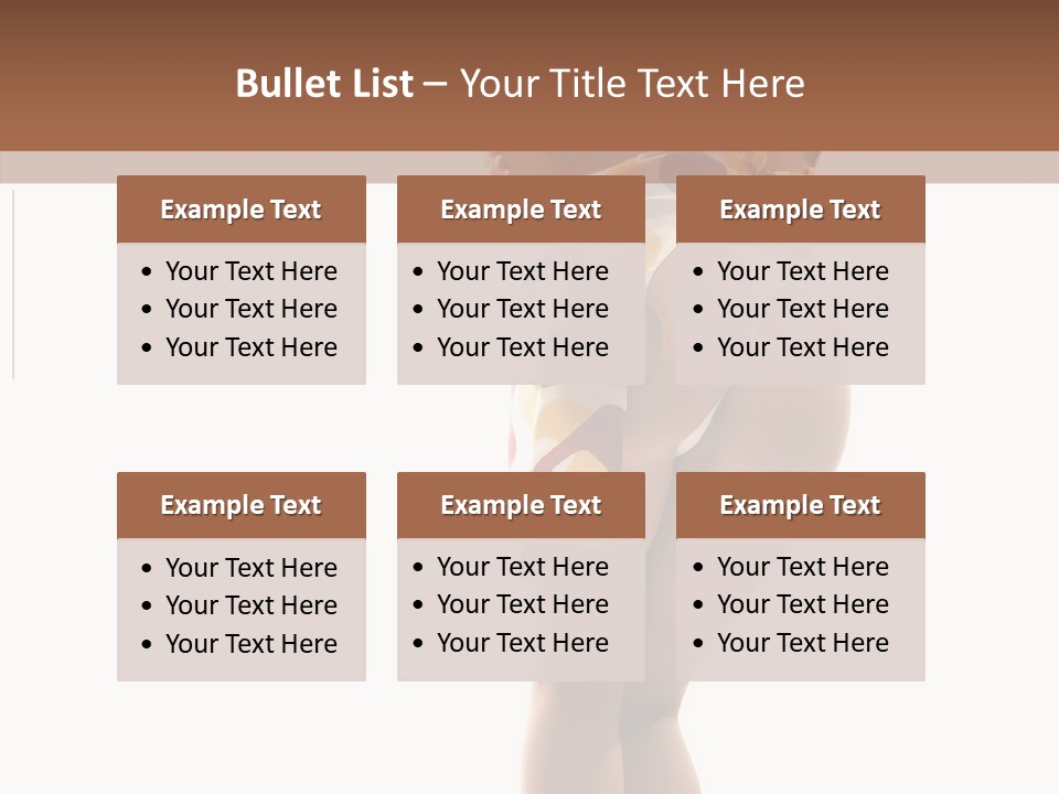 Beauty Fun Female PowerPoint Template