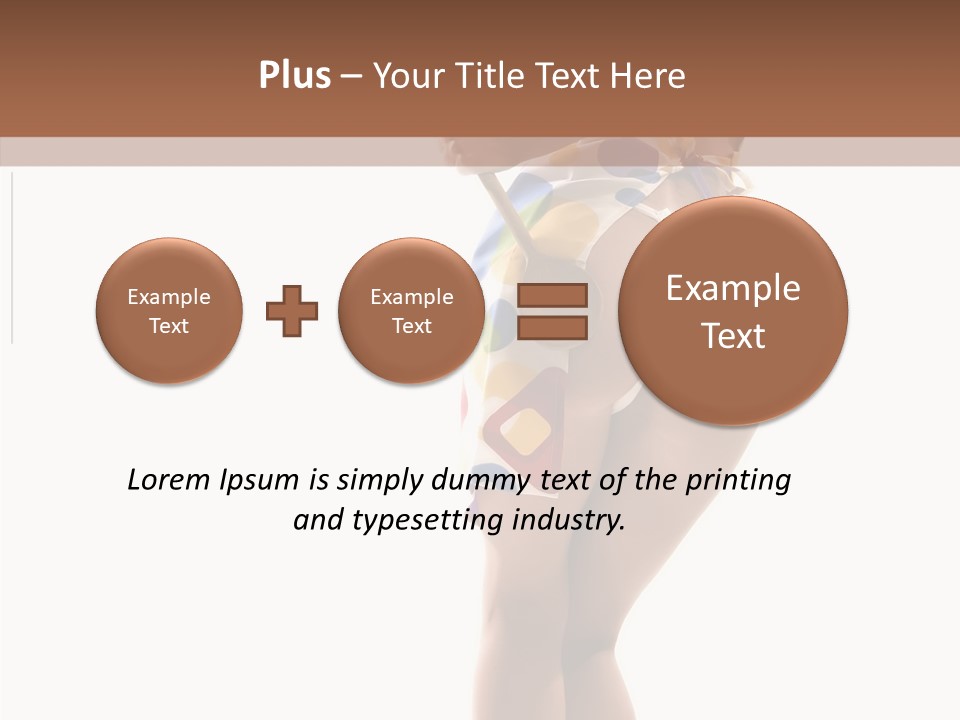 Beauty Fun Female PowerPoint Template