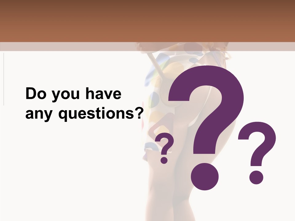 Beauty Fun Female PowerPoint Template