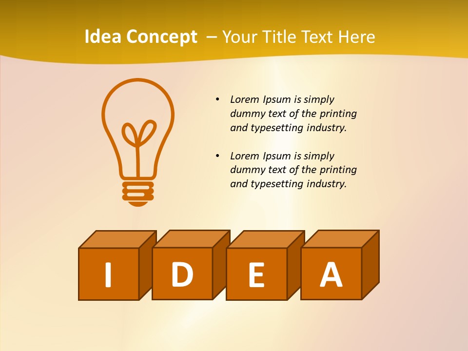 Light Illustrated Design PowerPoint Template