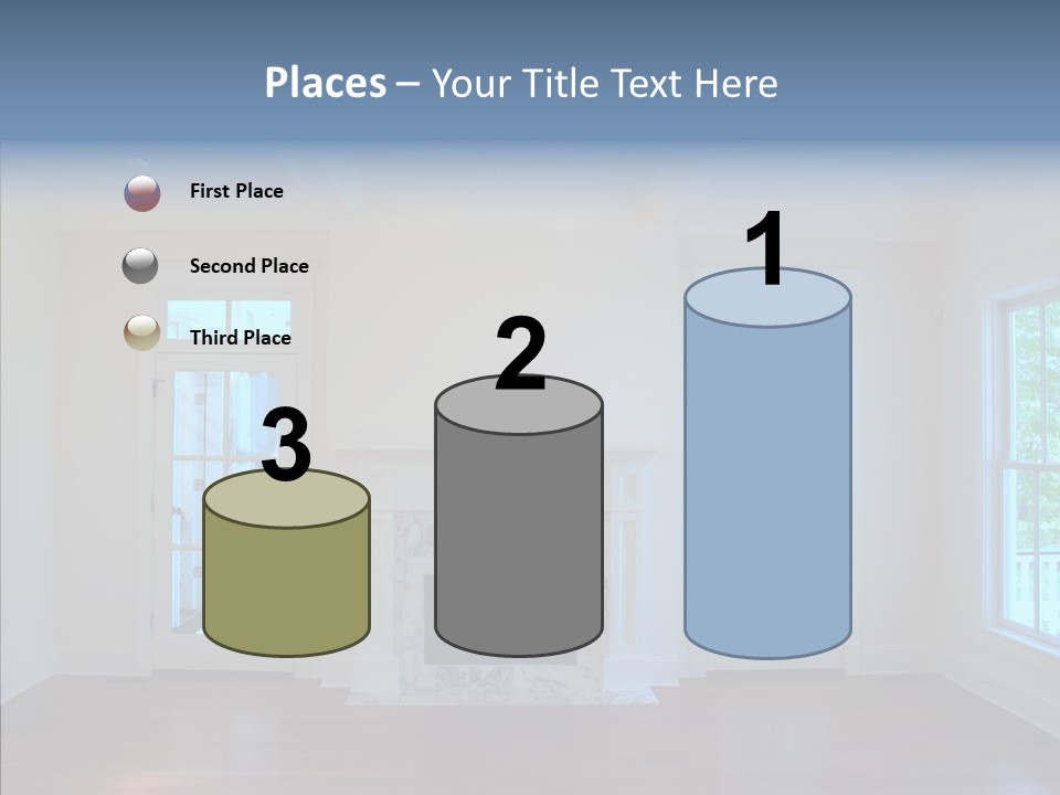 Inside Room Fireplace PowerPoint Template