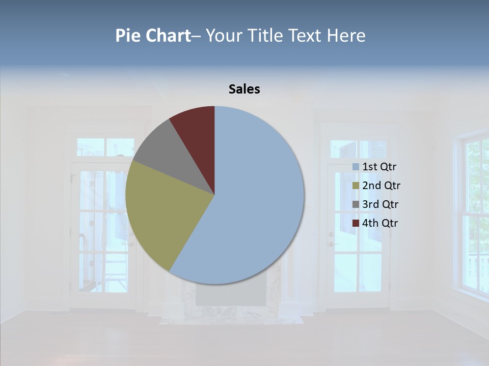 Inside Room Fireplace PowerPoint Template