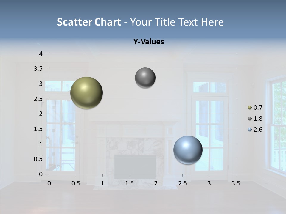 Inside Room Fireplace PowerPoint Template
