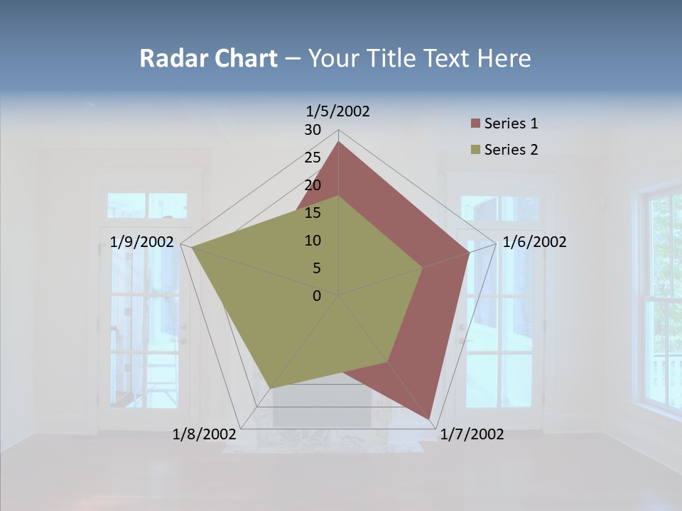 Inside Room Fireplace PowerPoint Template