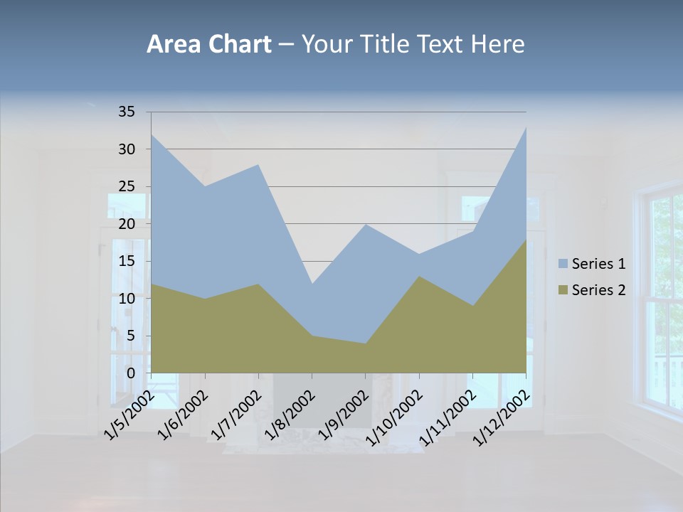 Inside Room Fireplace PowerPoint Template