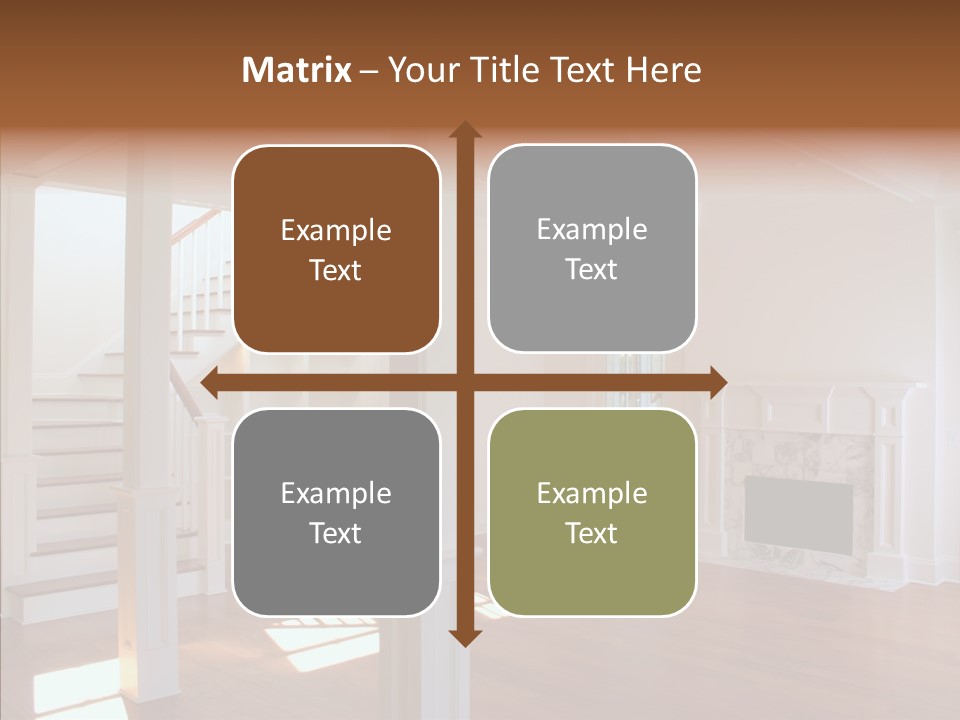 Mortgage Room Beam PowerPoint Template