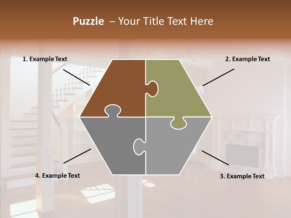 Mortgage Room Beam PowerPoint Template