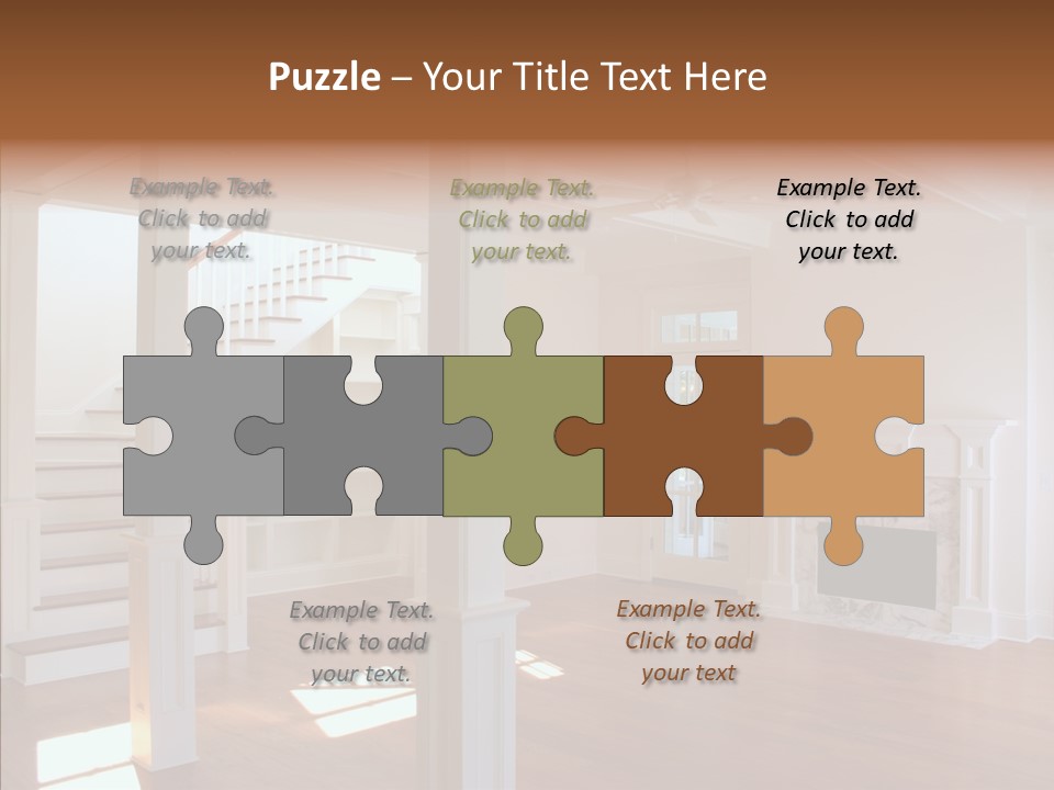 Mortgage Room Beam PowerPoint Template