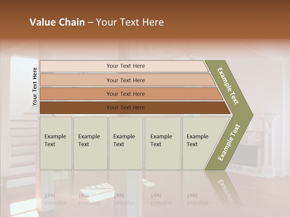 Mortgage Room Beam PowerPoint Template