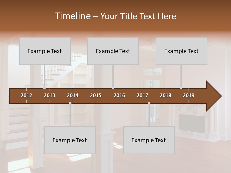 Mortgage Room Beam PowerPoint Template