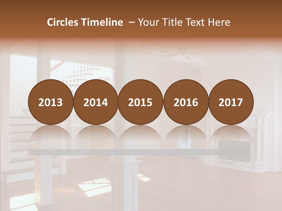 Mortgage Room Beam PowerPoint Template