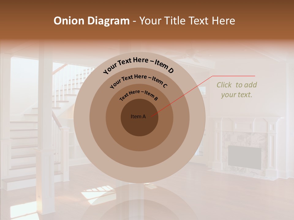 Mortgage Room Beam PowerPoint Template