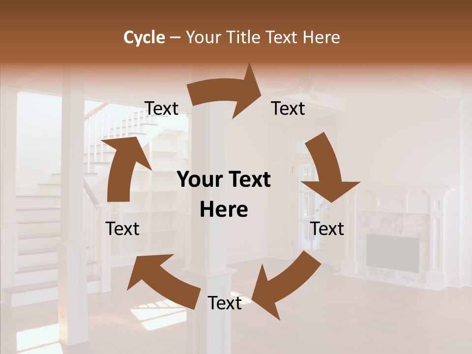 Mortgage Room Beam PowerPoint Template
