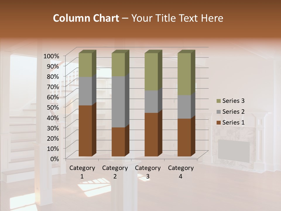 Mortgage Room Beam PowerPoint Template
