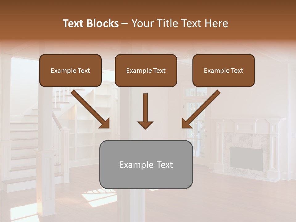 Mortgage Room Beam PowerPoint Template