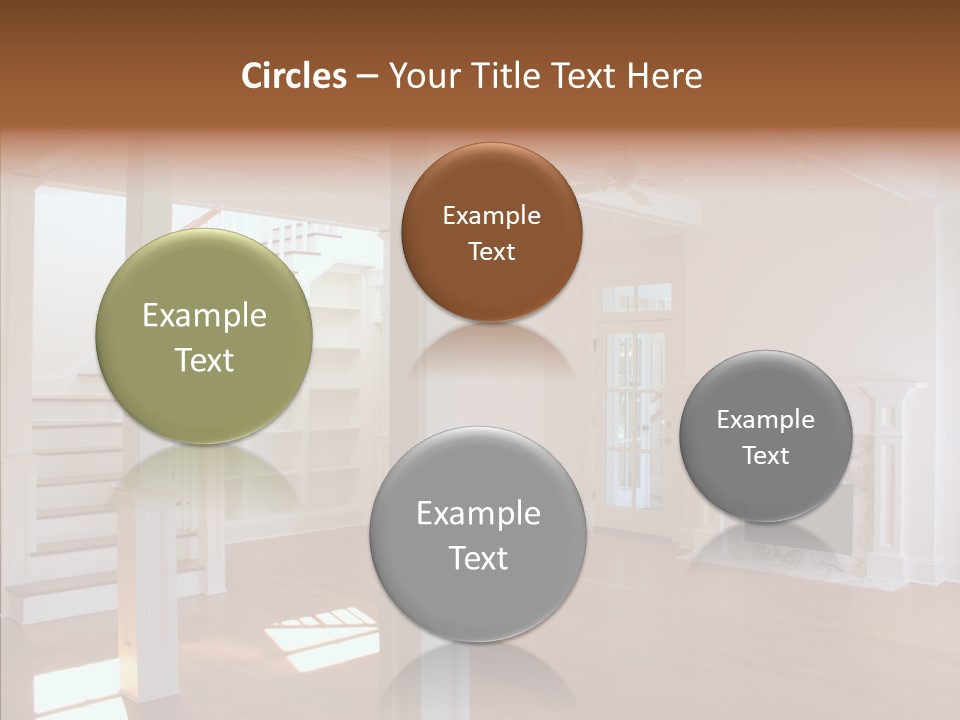 Mortgage Room Beam PowerPoint Template