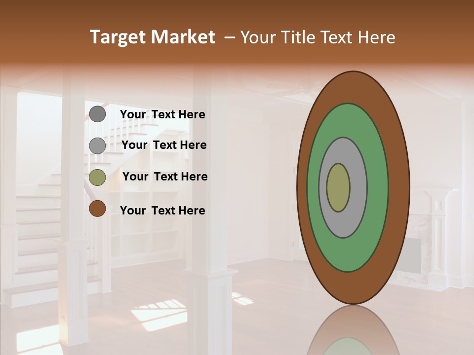 Mortgage Room Beam PowerPoint Template