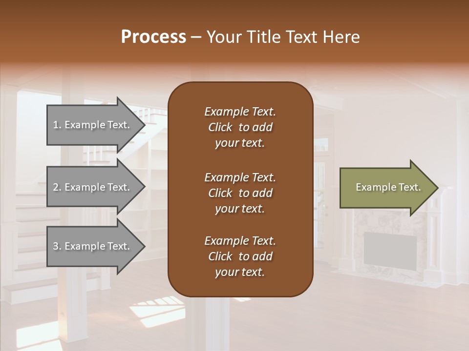 Mortgage Room Beam PowerPoint Template