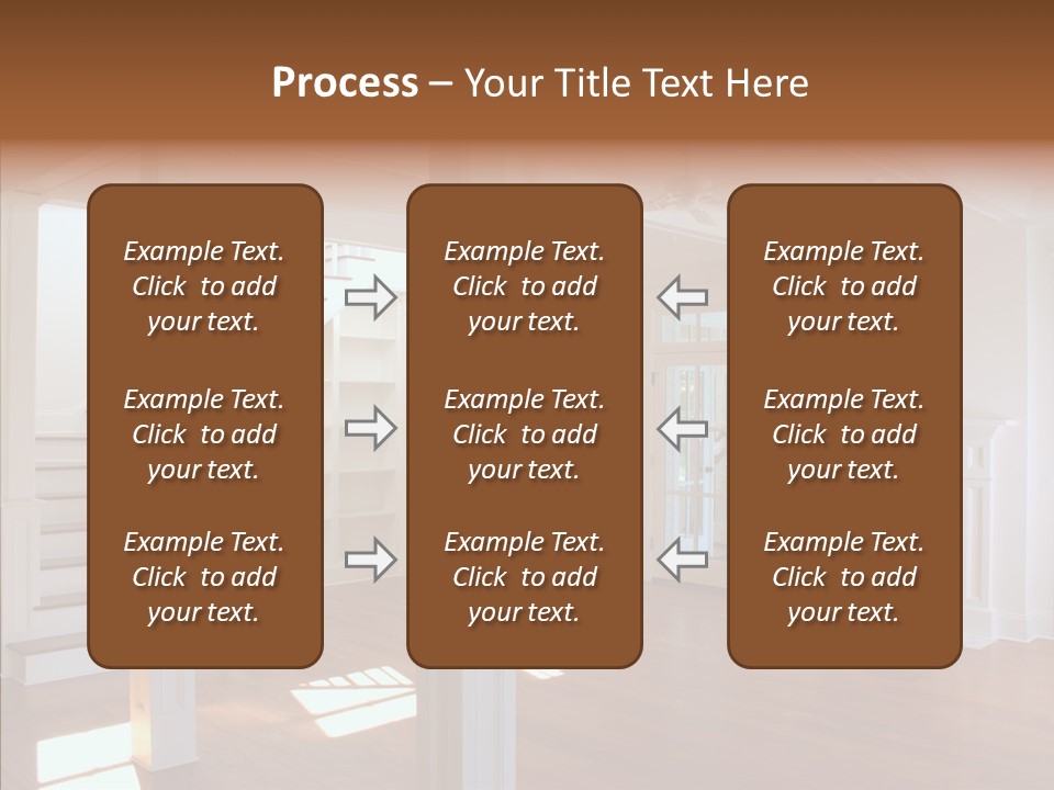 Mortgage Room Beam PowerPoint Template