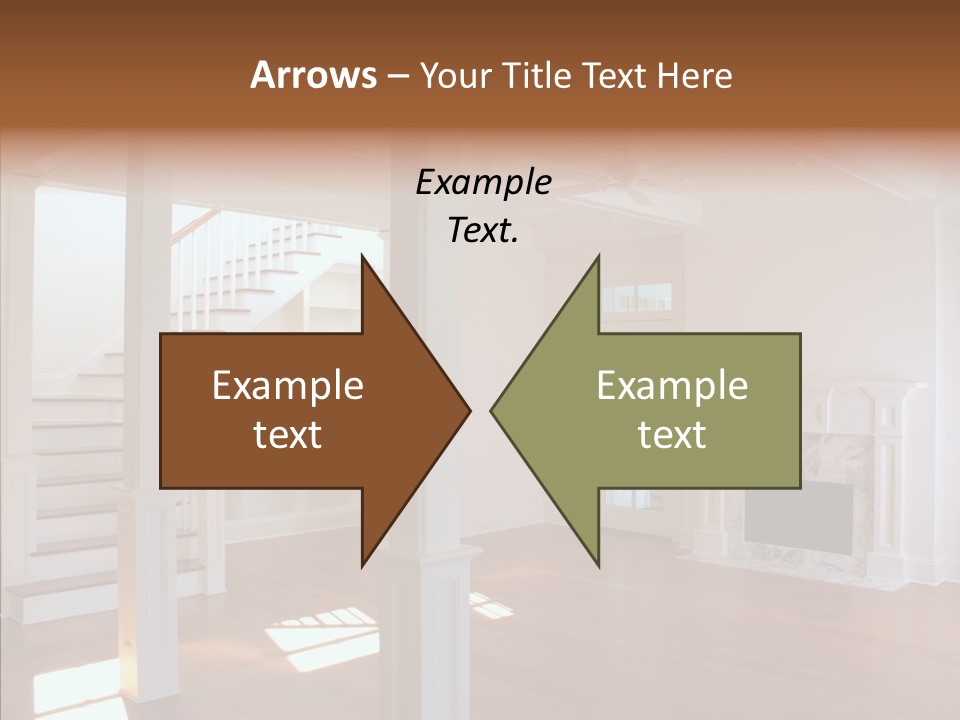 Mortgage Room Beam PowerPoint Template