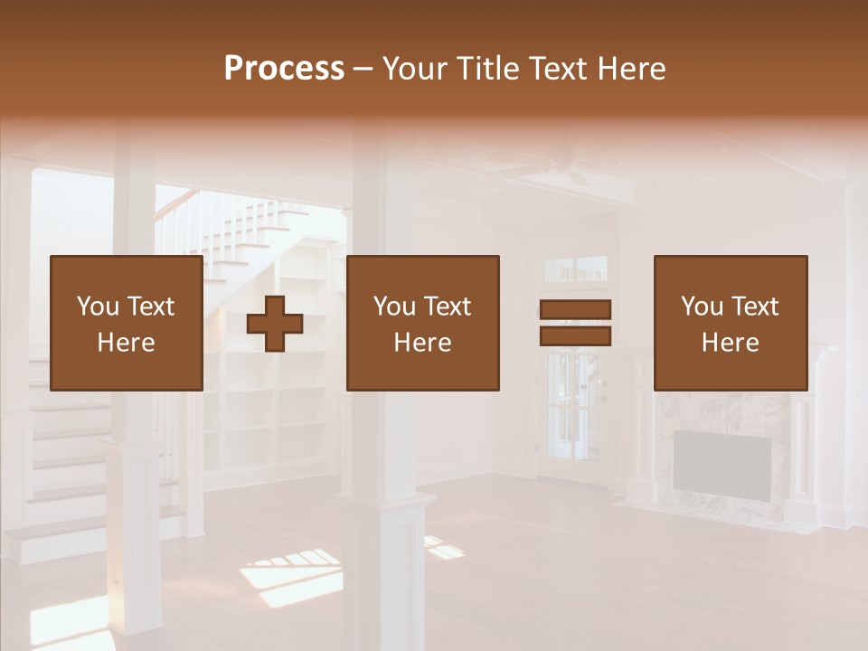 Mortgage Room Beam PowerPoint Template