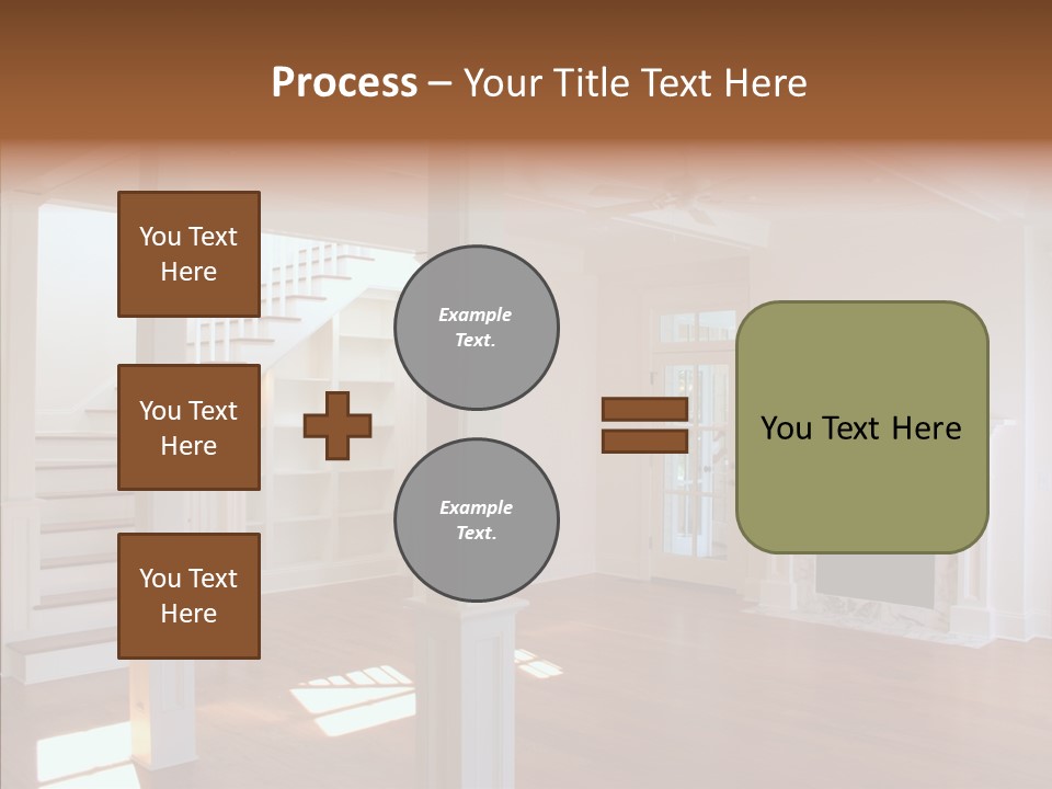 Mortgage Room Beam PowerPoint Template