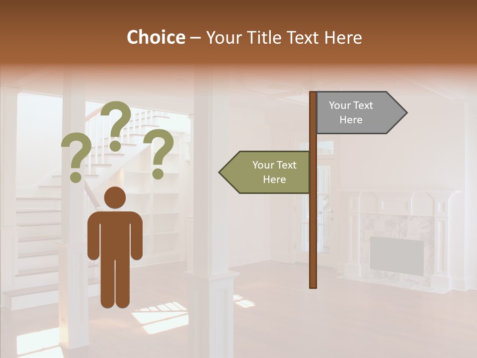 Mortgage Room Beam PowerPoint Template