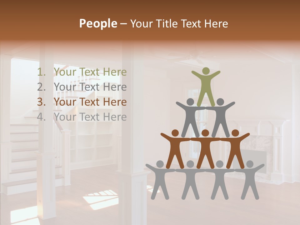 Mortgage Room Beam PowerPoint Template