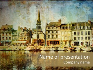 Ancient Touristic Atlantic PowerPoint Template