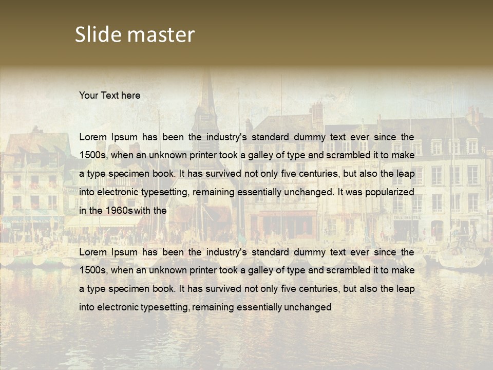 Ancient Touristic Atlantic PowerPoint Template