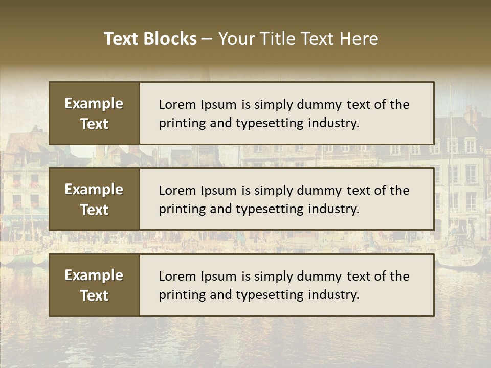 Ancient Touristic Atlantic PowerPoint Template