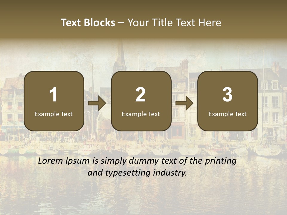 Ancient Touristic Atlantic PowerPoint Template