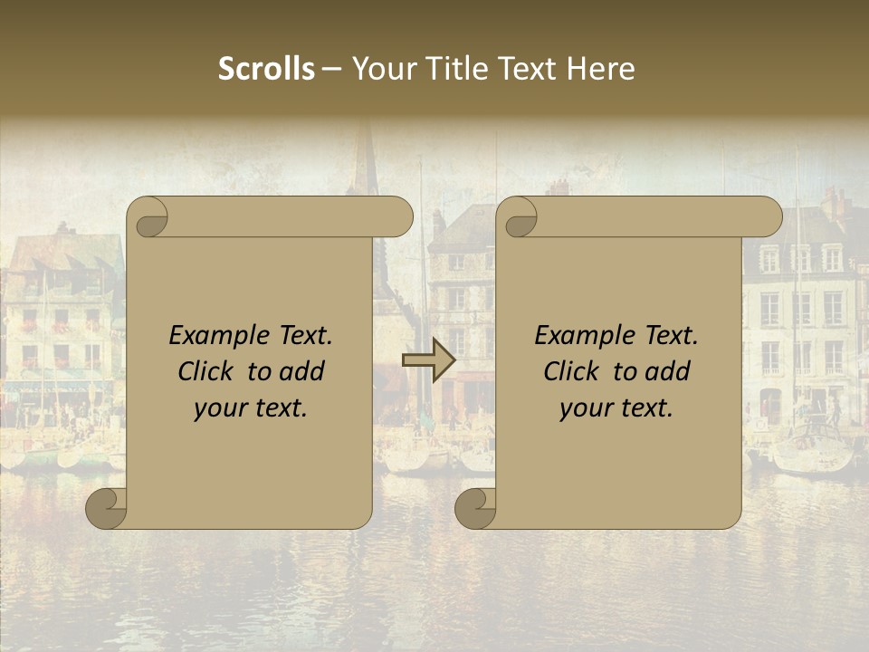 Ancient Touristic Atlantic PowerPoint Template