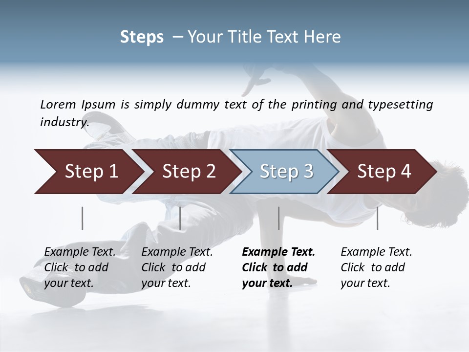 Sport Action Moving PowerPoint Template