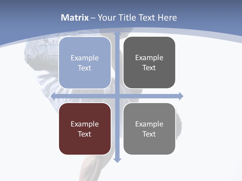 Fitness Exercise Break Dance PowerPoint Template