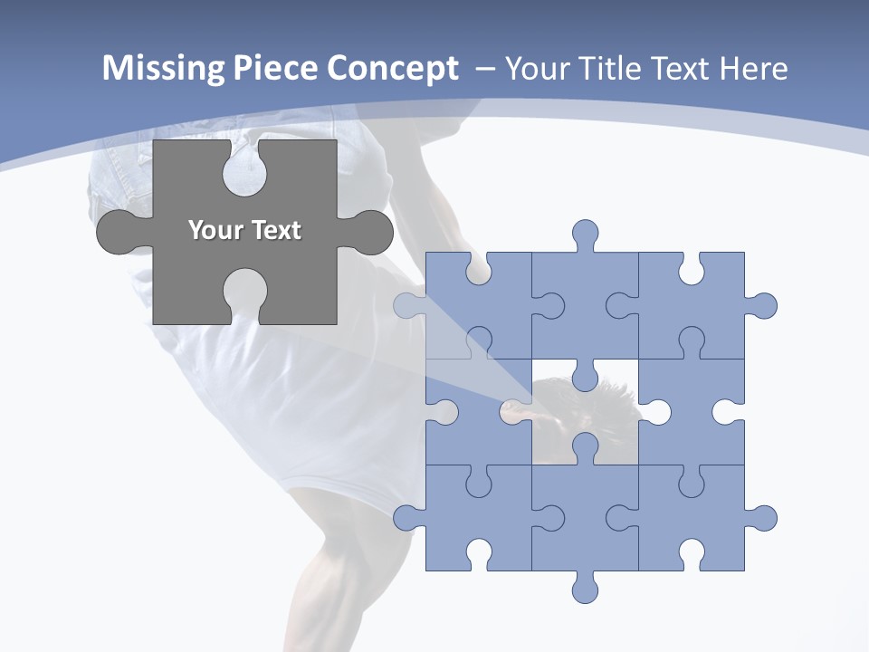 Fitness Exercise Break Dance PowerPoint Template