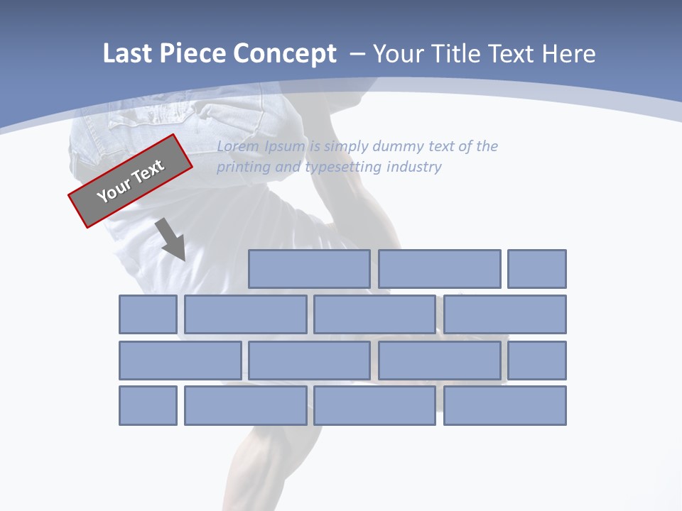 Fitness Exercise Break Dance PowerPoint Template