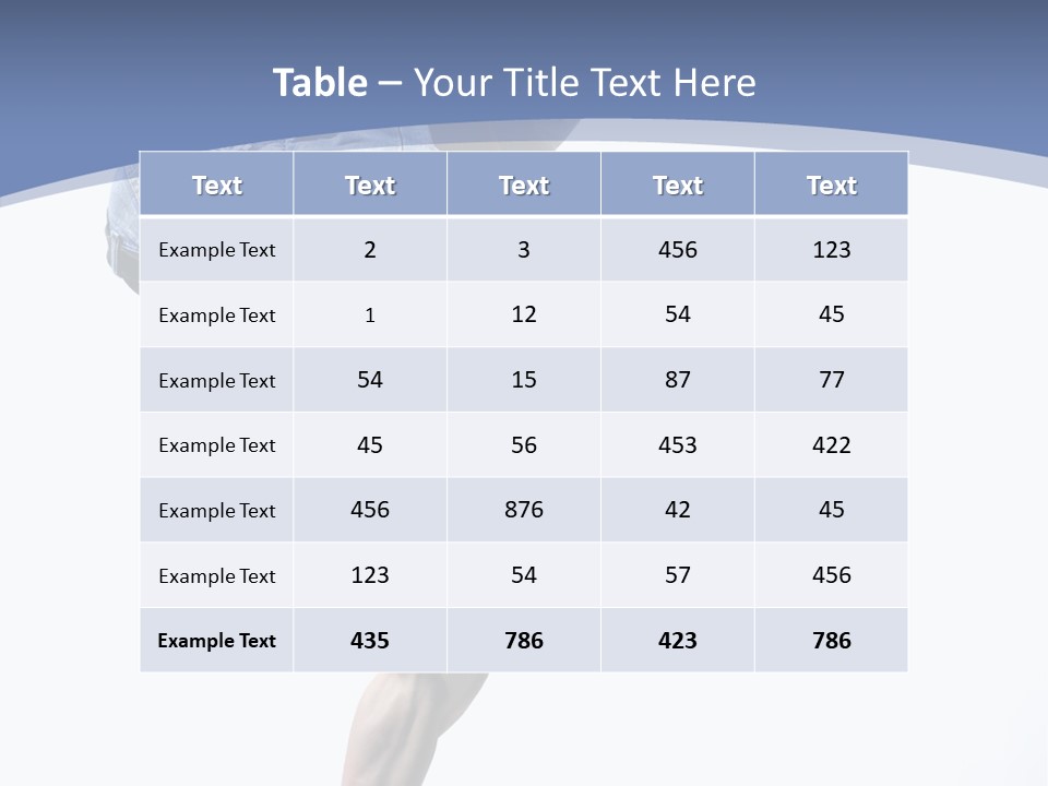 Fitness Exercise Break Dance PowerPoint Template