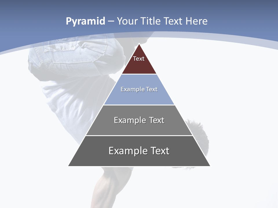 Fitness Exercise Break Dance PowerPoint Template