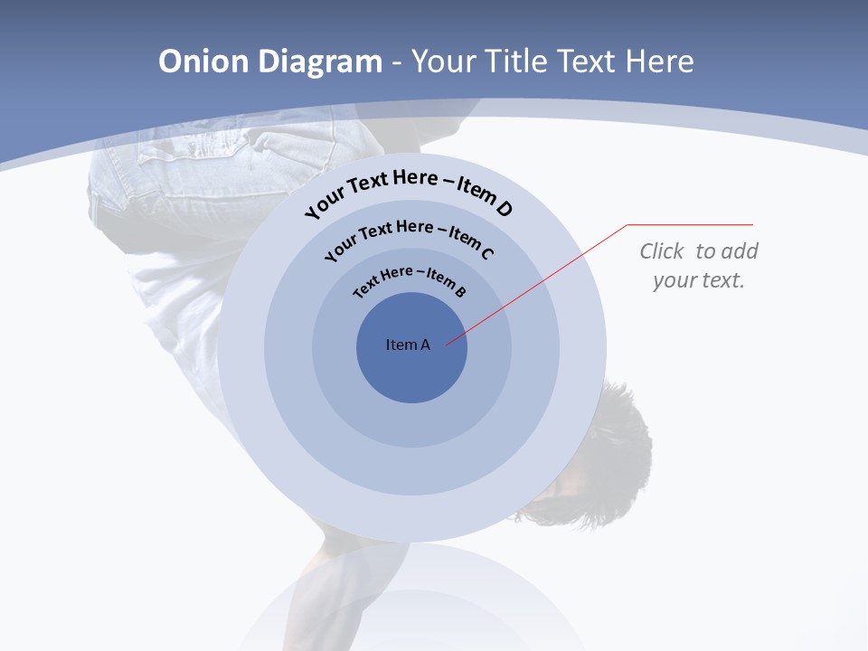 Fitness Exercise Break Dance PowerPoint Template