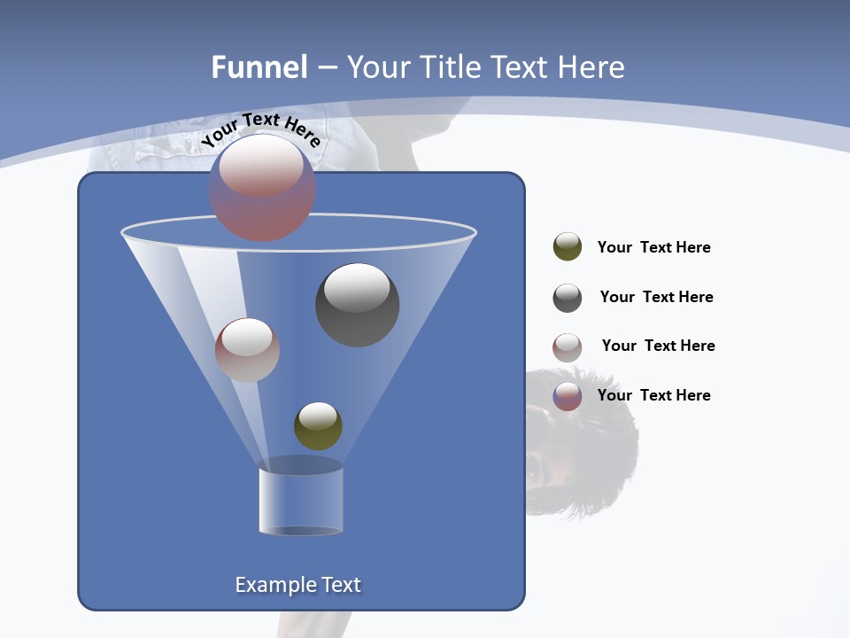 Fitness Exercise Break Dance PowerPoint Template