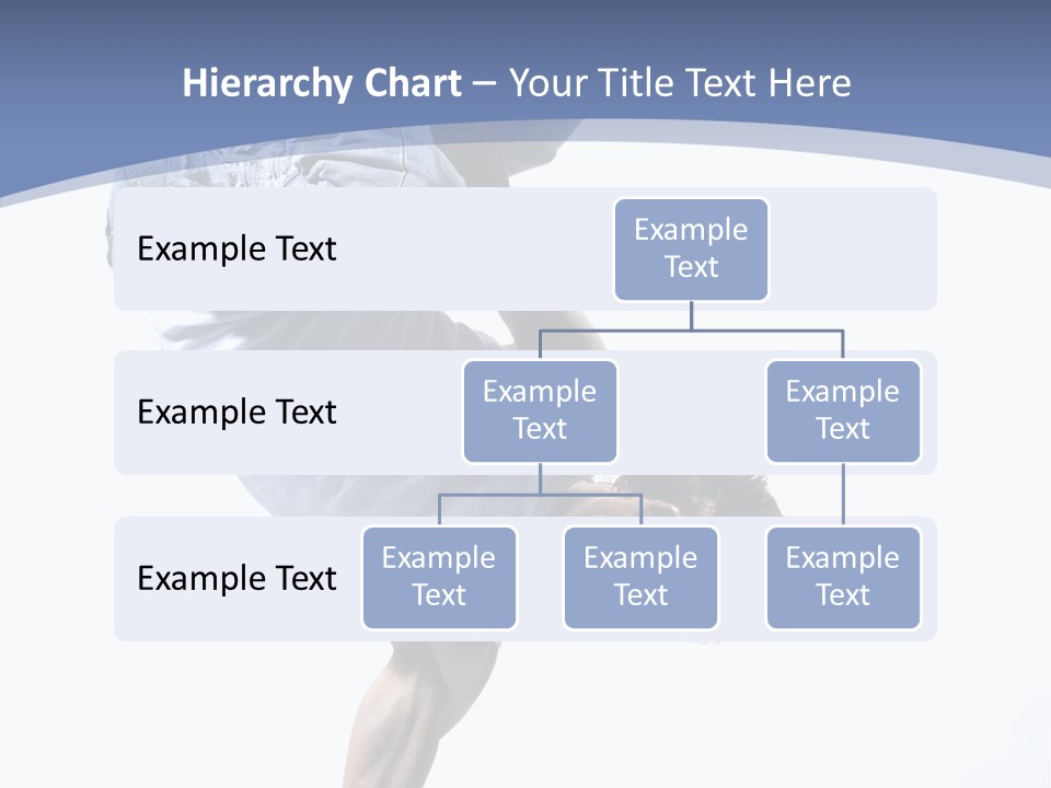 Fitness Exercise Break Dance PowerPoint Template