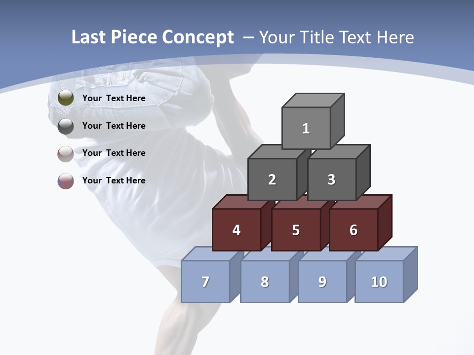 Fitness Exercise Break Dance PowerPoint Template